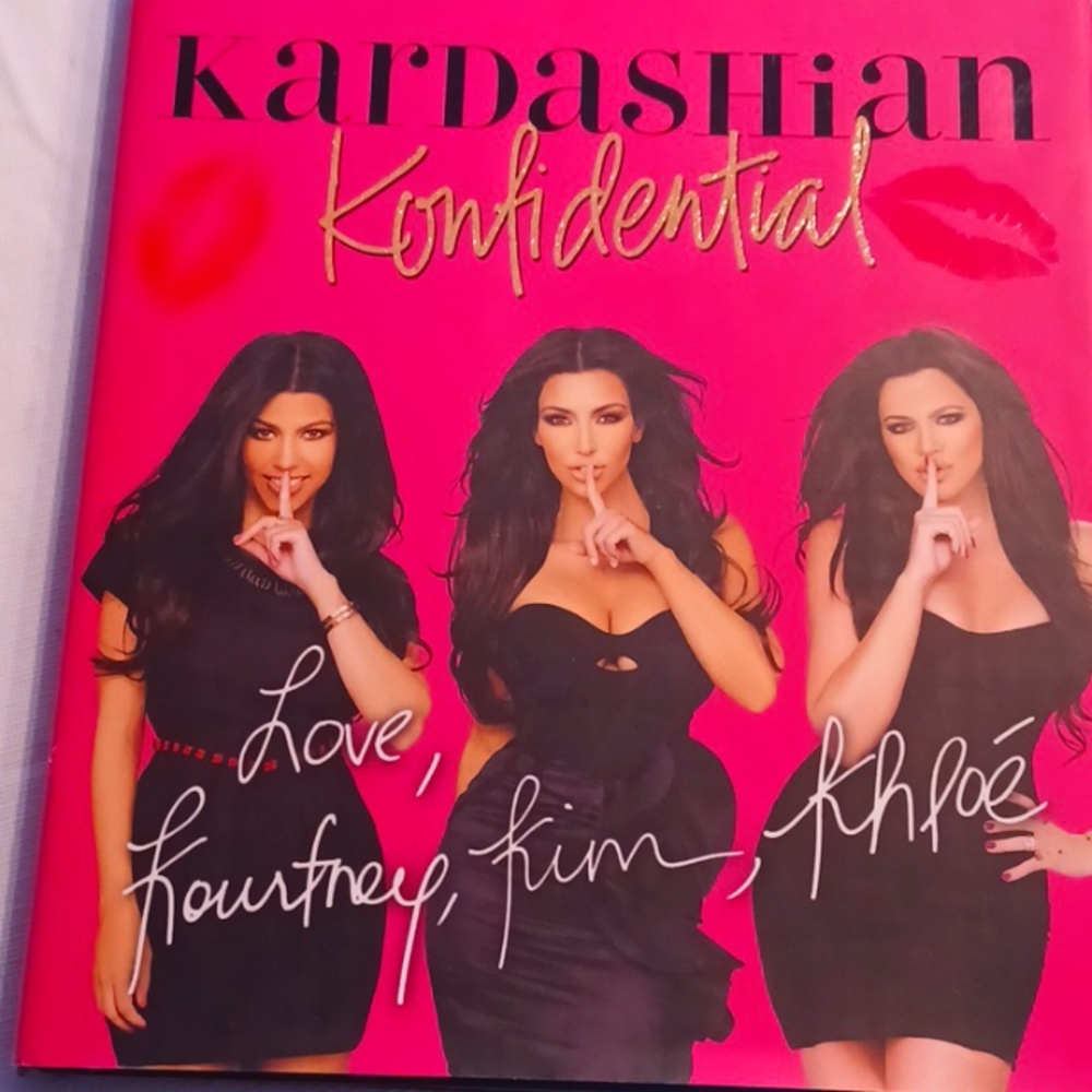 In great condition hard cover Kardashian book